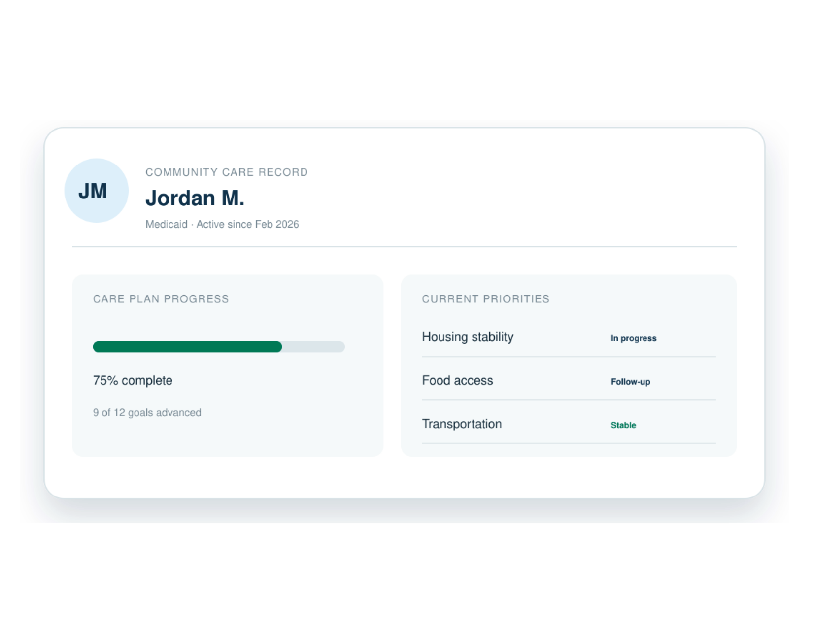 Client record